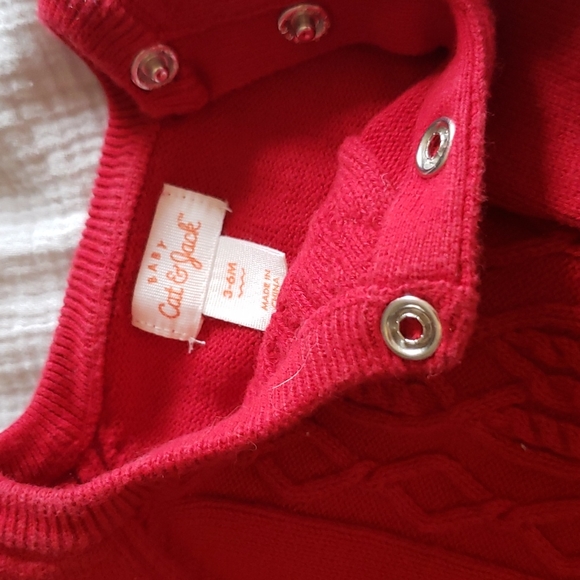 Cat and Jack 3-6m Knit Dress - Picture 4 of 4